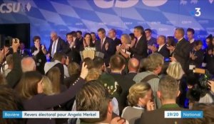 Élections en Bavière : revers électoral pour Angela Merkel