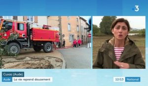 Aude : la vie reprend doucement après les inondations