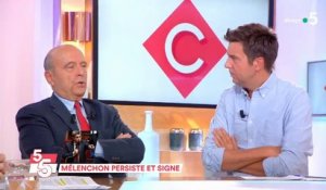 Alain Juppé flingue Jean-Luc Mélenchon dans "C à vous" sur France 5 - Regardez