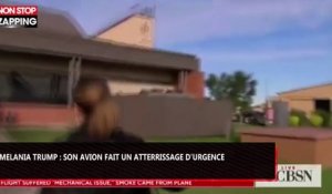 Melania Trump : Son avion atterrit d'urgence après de la fumée dans l'appareil (vidéo)