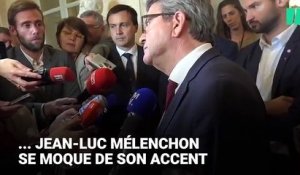 Quand Jean-Luc Mélenchon se moque de l'accent d'une journaliste