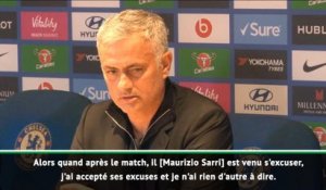 Mourinho : "Jaccepte ses excuses"