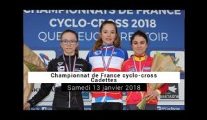 Championnat de France Cadettes de cyclo-cross : Line Bruquier sacrée
