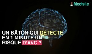 Un baton qui détecte un avc