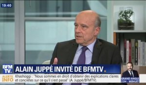 Alain Juppé: "Je ne veux pas que les européennes se transforment en référendum pour ou contre Macron"