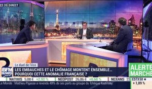 Le duel de l'éco: pourquoi les embauches et le chômage montent ensemble en France ? - 25/10