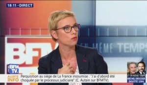 Perquisition au siège de La France insoumise: Clémentine Autain a "d'abord et avant tout été choquée par le processus judiciaire"