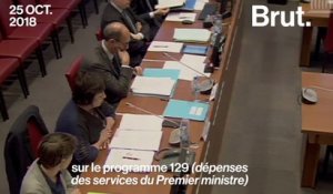 Les dépenses du Premier ministre et de son cabinet