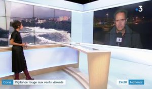 Corse : l'île est en vigilance rouge aux vents violents