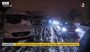 Météo: Des centaines de naufragés de la route bloqués cette nuit par la neige