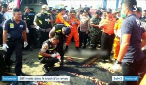 Indonésie : 189 morts dans un crash en mer