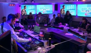 Lude mixe en live dans Bruno Dans La Radio