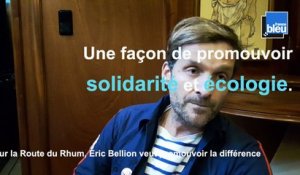 Sur la Route du Rhum, Eric Bellion veut promouvoir la différence, viser l'harmonie