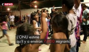 Migrants en route vers les Etats-Unis : de nombreux enfants dans la caravane
