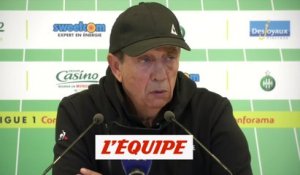 Gasset «Il faut maintenir l'état d'esprit» - Foot - L1 - ASSE