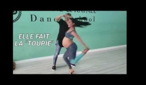 Cette femme enceinte qui danse va rendre jalouses toutes les danseuses