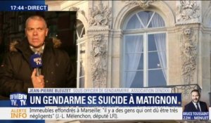 Suicide d'un gendarme à Matignon: "Se donner la mort sur son lieu de travail, avec son arme de service, laisse un message aux autorités"