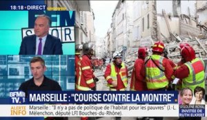 Marseille : Deux immeubles s'effondrent (2/2)