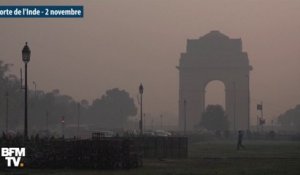 Pollution atmosphérique: les images impressionnantes qui montrent que l'Inde étouffe