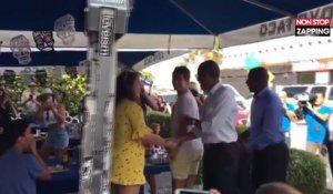 Barack Obama surprend les clients d'un restaurant à Miami (Vidéo)