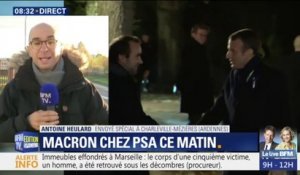 Macron se rend ce matin chez PSA à Charleville-Mézières pour annoncer une bonne nouvelle