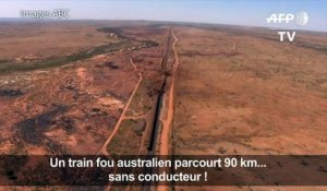 Australie: un train déraillé après une folle chevauchée