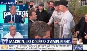 Emmanuel Macron face à la colère (1/2)