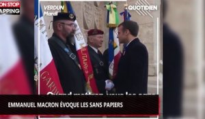 Emmanuel Macron, enregistré à son insu, parle des "sans-papiers" (vidéo)