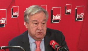 Antonio Guterres : "Il ne faut pas considérer que ce qui se passe en Syrie est la responsabilité des Nations unies"