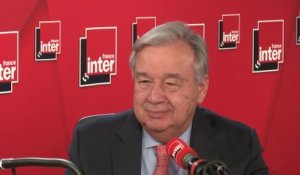 Antonio Guterres, invité du grand entretien