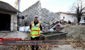 Montaud : un mort et trois blessés dans l'effondrement d'une maison en travaux