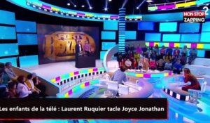 Les enfants de la télé : Laurent Ruquier tacle Joyce Jonathan (Vidéo)