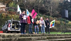 Manifestation contre les suppressions de postes dans l’Éducation nationale