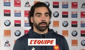 Huget «Tout n'est pas à jeter» dans le match contre l'Afrique du sud - Rugby - Bleus