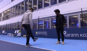 Masters - Le concours de jonglage entre Thiem et Willian
