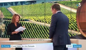 États unis : Donald Trump veut augmenter les taxes sur les vins français