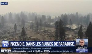 Après le passage de l'incendie "Camp Fire", il ne reste plus rien de la ville de Paradise