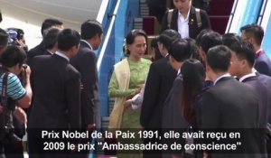 Suu Kyi déchue de son prix par Amnesty, colère de son parti