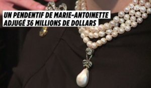Un pendentif de la reine Marie-Antoinette adjugé 36 millions de dollars