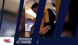 Équipe de France : Rami fait le pitre de l'avion lors des consignes de sécurité