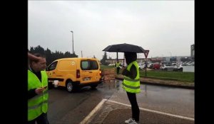 Mobilisation des gilets jaunes à Carpentras