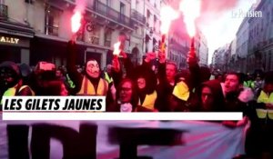 "Macron, t"es foutu !" : les Gilets jaunes se massent devant le palais de l’Elysée, sous tension