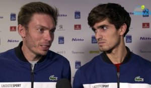 ATP - Nitto ATP Finals 2018 - Nicolas Mahut et Pierre-Hugues Herbert : "Si on peut rejoindre Fabrice Santoro et Michaël Llodra au palmarès du Masters..."