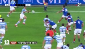 Rugby : le XV de France renoue avec le succès face à l'Argentine