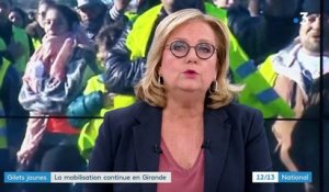 "Gilets jaunes" : la mobilisation perdure en Gironde