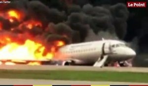Moscou : plus de 40 morts après l'atterrissage d'un avion en flammes