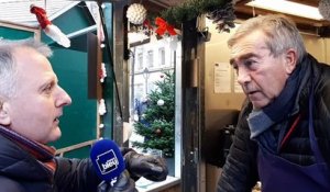 Le marché gourmand au Marché de Noël 2018 à Colmar : Yvan Deparis