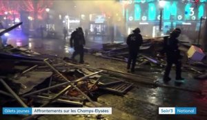 "Gilets jaunes" : affrontements sur les Champs-Élysées