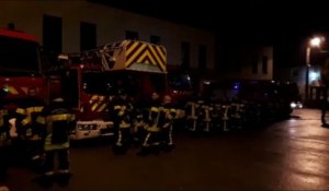70 pompiers mobilisés pour éteindre six incendies criminels dans le secteur de Saône, dans le Doubs