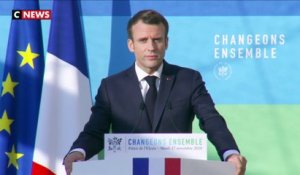 Gilets jaunes, énergies renouvelables, fermeture de centrales... Ce qu'il faut retenir des annonces de Macron